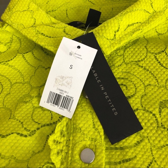 Banana Republic Floral Lace Shirt Dress NWT - Picture 6 of 9